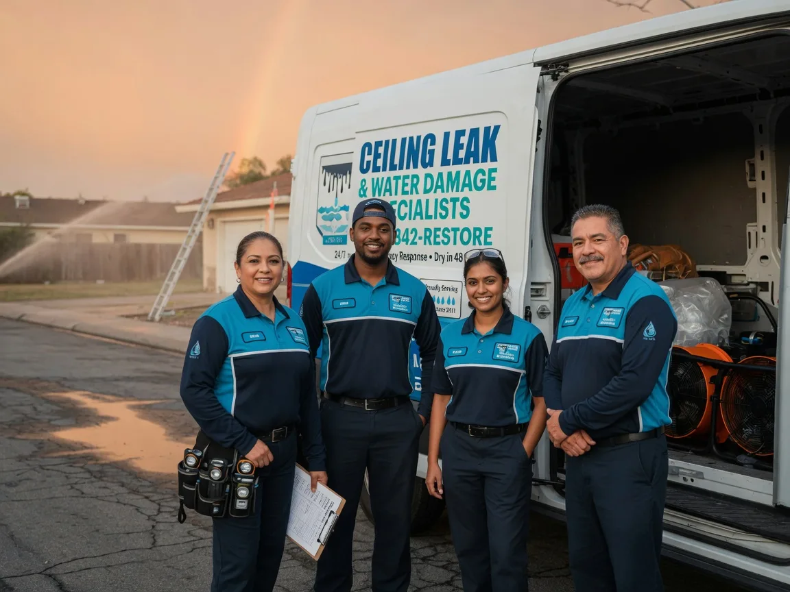 Ceiling Leak Cleanup company in Mount Berry, GA